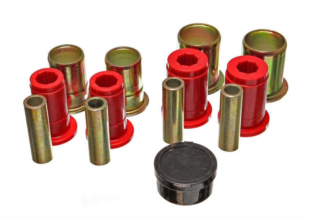 Control Arm Bushings, Front, Lower, Red