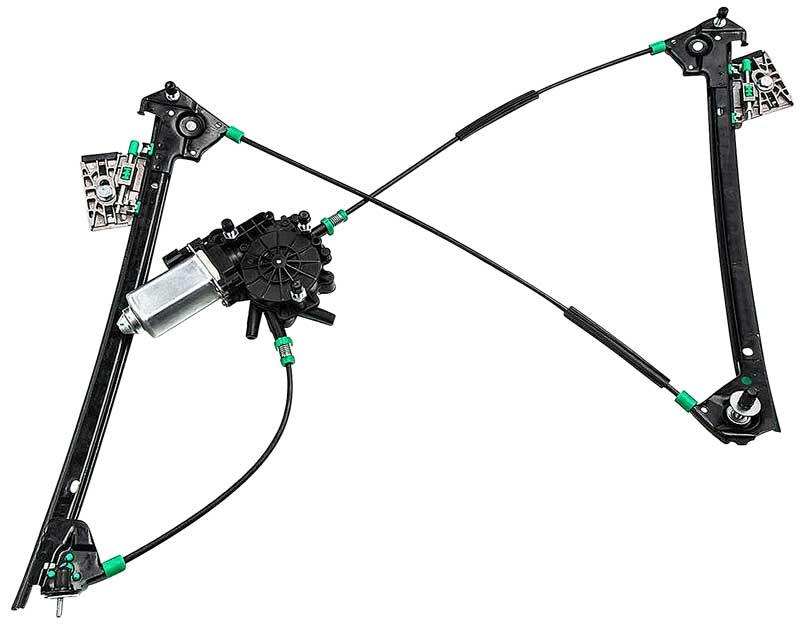 1997-04 C5 Corvette	 Power Window Regulator	 With Motor	 RH Passenger Side