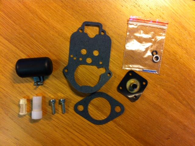 Repair Kit Weber Förgasare, 34i Ct, Epc 34 Inclusive Nålventil, Membrane and Float .