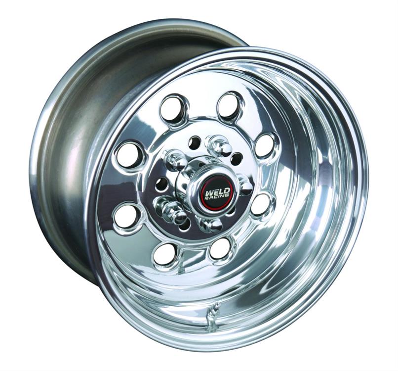 Wheel, Draglite, Aluminum, Polished, 15" x 6"