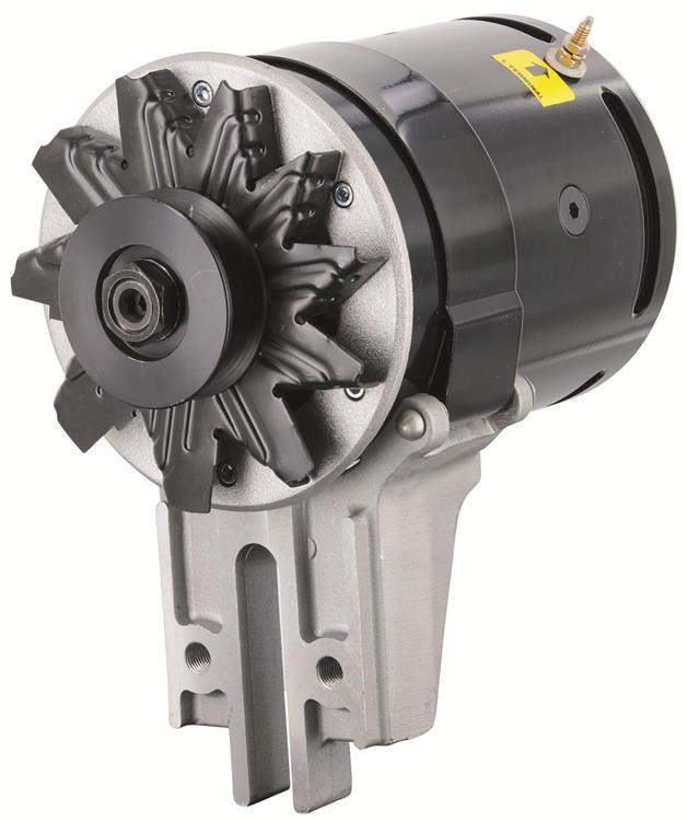 alternator / generator, 90A, 12 volt, Black powdercoated