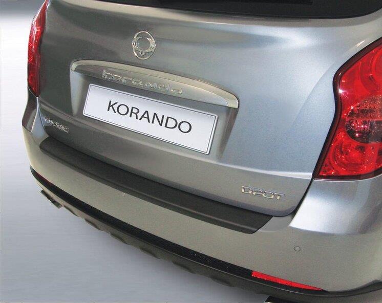 Lastskydd Svart - Ssang yong Korando 2012-