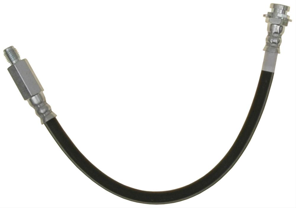Brake Hoses, Individual, EPDM Rubber Outer, 14.25" Length, Front