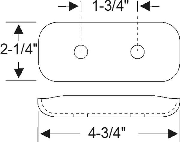 Motor mount, upper front