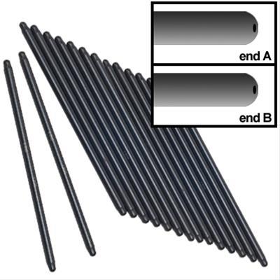 pushrods, 5/16", 168/199 mm, ball/ball