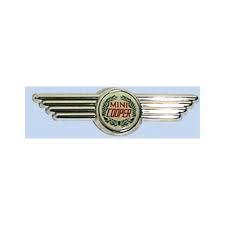 EMBLEM FR/BAK "MINI COOPER" PLAST