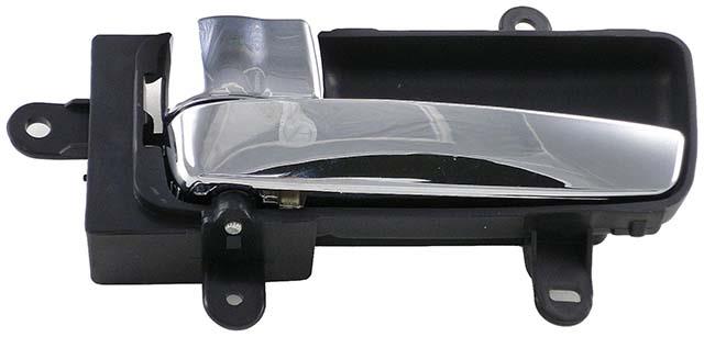 interior door handle front lh, rear lh black and chrome