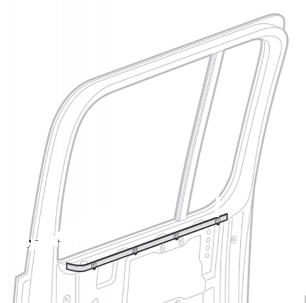 Door Window Seal-Inner-Right Hand