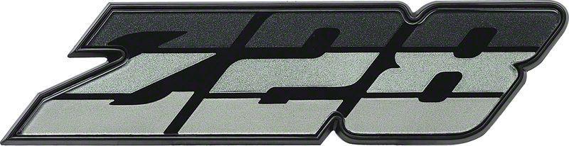 Grille Emblem, Stock Style, Green, Z/28, Chevy, Each
