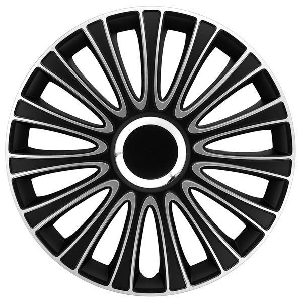 Hubcaps Lemans 13" Black / Silver