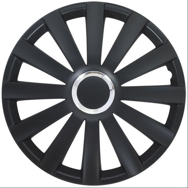 Hubcaps Spyder 13" Black / Chrome