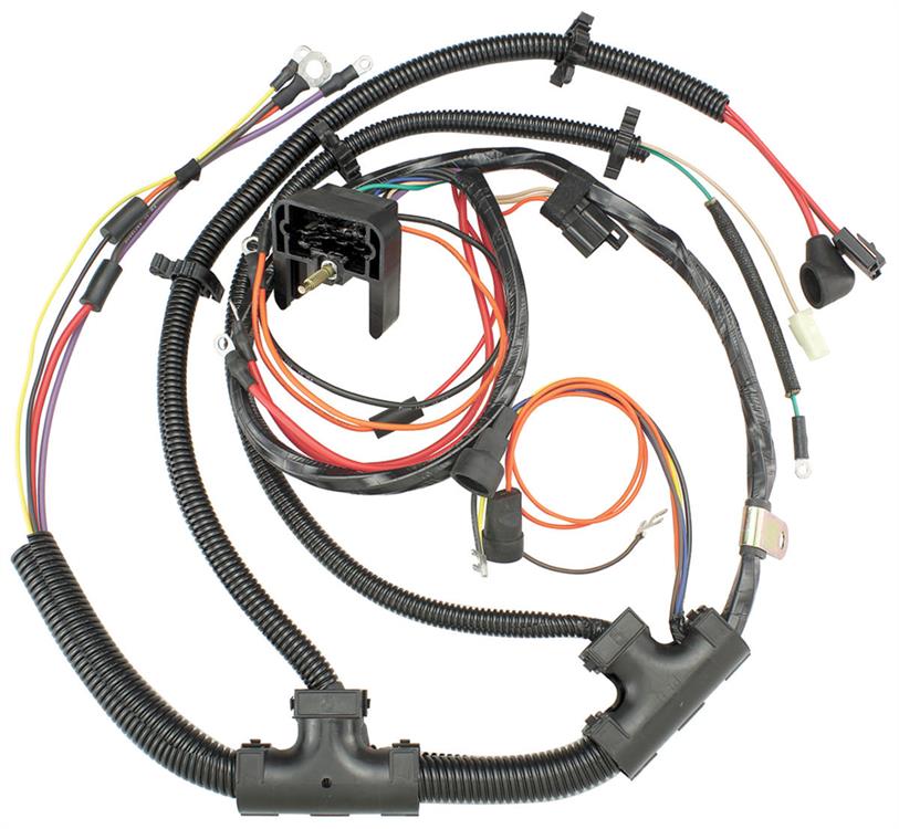 Wiring Harness, Engine, 1973 Chev./El Cam./Monte, SB V8, Gauges, Turbo 400