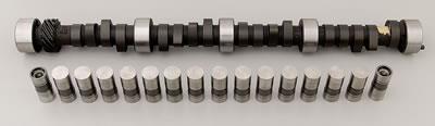Cam and Lifters, Hydraulic Flat Tappet, Advertised Duration 252/252, Lift .439/.439, Buick, 400, 430, 455, Kit