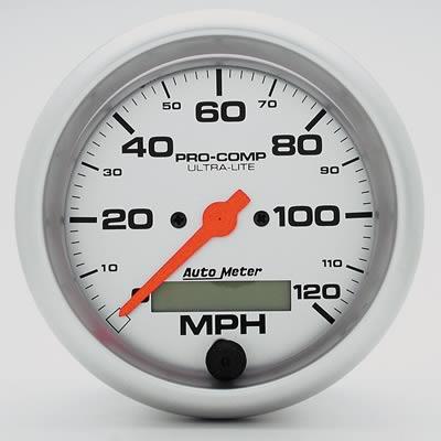 Speedometer 86mm 0-120mph Ultra-lite Electronic