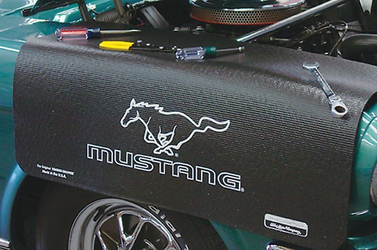 skärmskydd, svart, "Mustang"