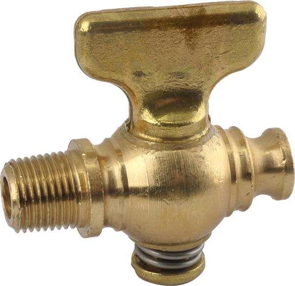 Petcock Brass: Crank Case Oil,Radiator Outlet Connection, and Brass for Sediment