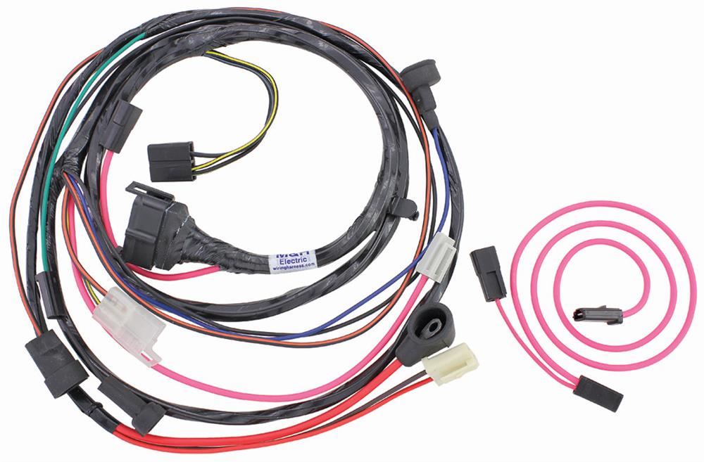 Wiring Harness, Engine, 1964 GTO/Lemans/Tempest, V8, Auto. Trans, HEI, Int. Reg.