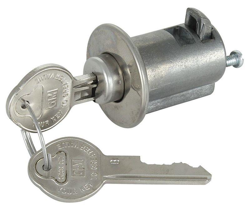 Lock Set, Console/Glove Box, 1961-64 Pontiac/1964-67 GTO, Original Key
