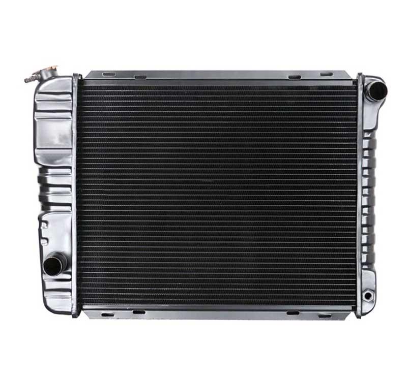 kylare 1971-73 Mustang L6/V8 SB With Manual Trans 4 Row Copper/Brass Radiator