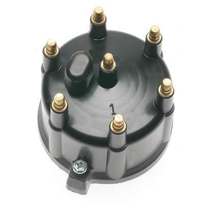 Distributor Cap, Male/HEI-Style, Black, Screw-Down, Dodge, 3.9L, Each