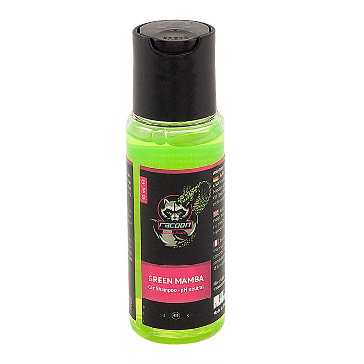 bilschampo Racoon GREEN MAMBA, 50ml