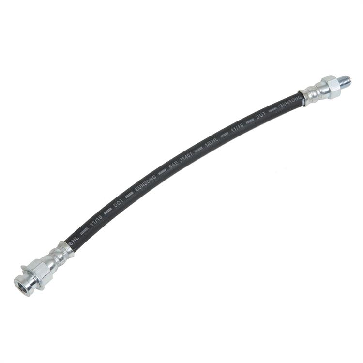 Brake Hose, Rubber, 11.0 in. Length, Center Front