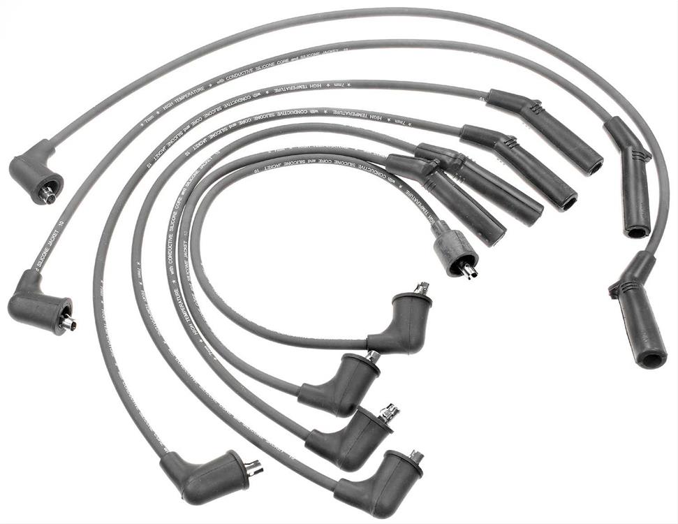 spark plug wires, black