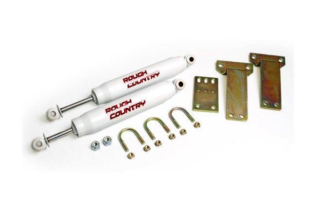 Dual Steering Stabilizer for 2-8-inch Lifts