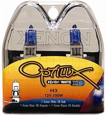 Bulbs H3 100watt White Xb, blue