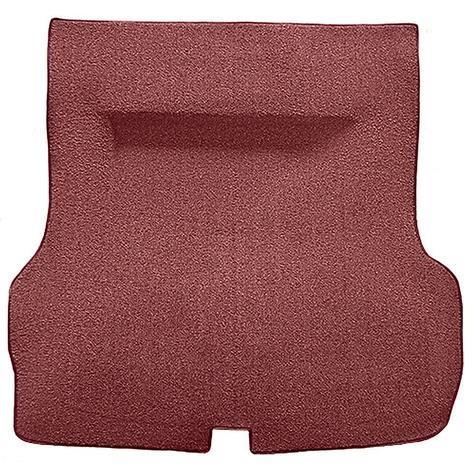 1955-57 Chevrolet Bel Air	 2DR/4DR Hardtop/Sedan	 Molded Trunk Carpet w/o Spare Tire Cutout	 Mass Backing	 Loop	 Maroon