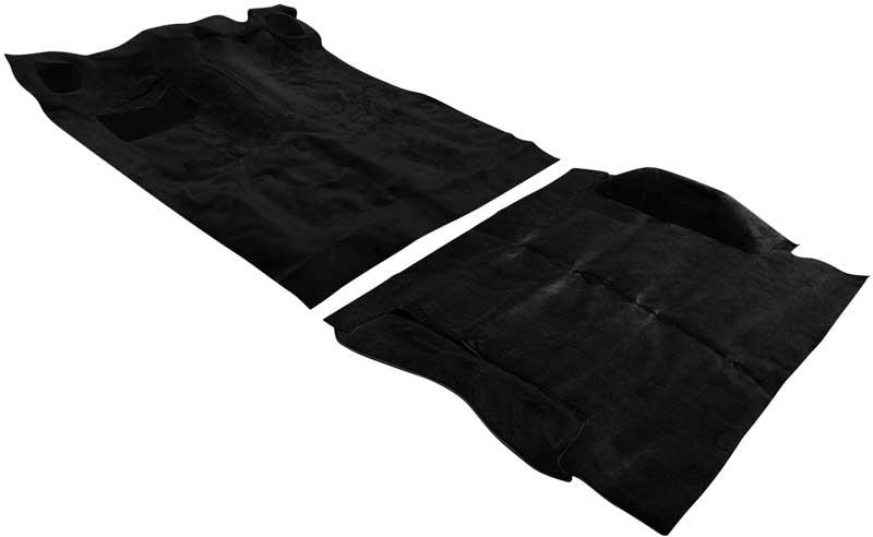 1983-93 Chevy S10 / GMC S15 Blazer 2 Door Black Complete Cut Pile Carpet Set