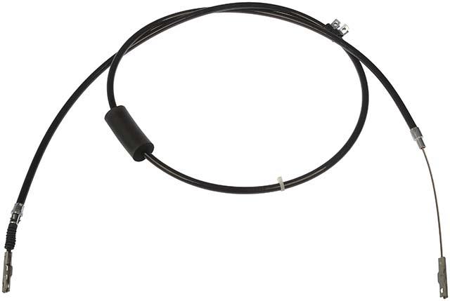 parking brake cable, 256,49 cm, intermediate
