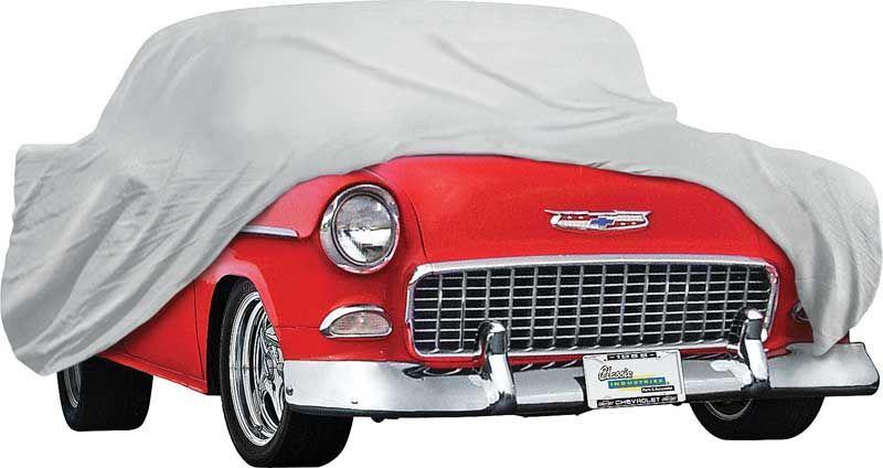 1955-56 CHEVROLET WEATHER BLOCKER CAR COVER - 2 DOOR - ALL MODELS - GREY