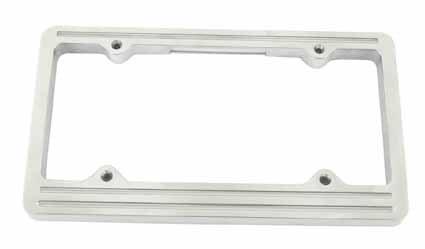 Numberplate Frame Aluminum