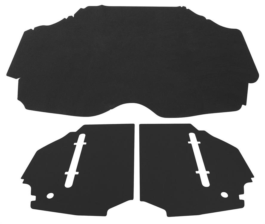 Trunk Mat, Felt, 1969 Cadillac Deville Convertible