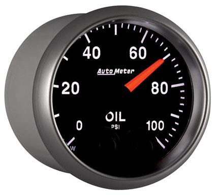 Oilpressure Gauge 52mm 0-100psi Comp