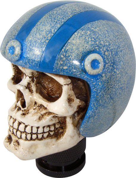 Simoni Racing Pookknop Skeletor - Blauwe Helm