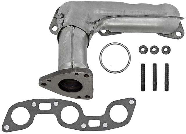 Exhaust Manifold, Rear, Steel, Natural, for Nissan, 3.0L SOHC, Each