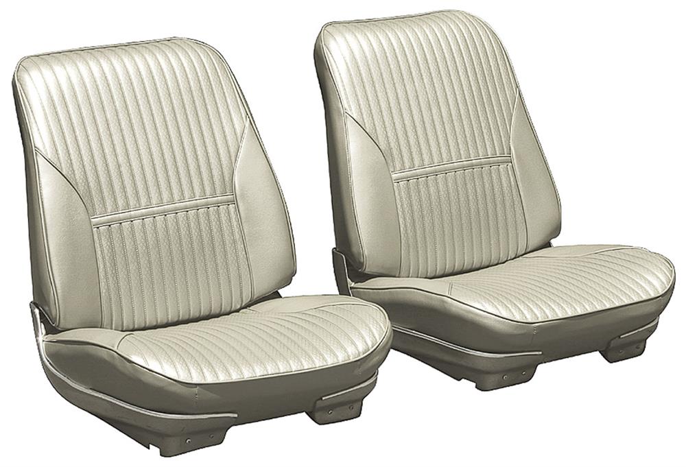 Seat Upholstery Kit, 1969 Cutlass, Holiday/S Front Split Bench/Conv Rear