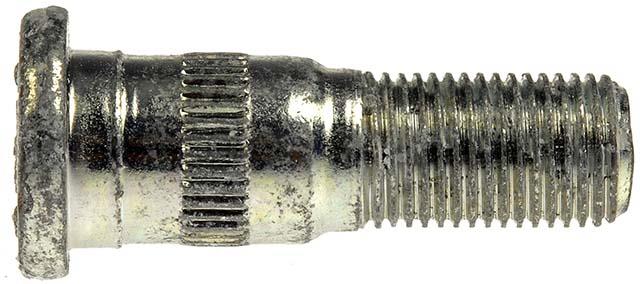 1/2-20 Serrated Wheel Stud - .625 In. Knurl, 1-25/32 In. Length