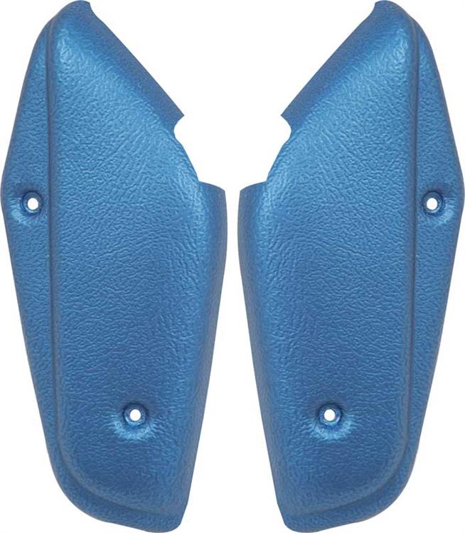 buecket seat hinge cover, blue