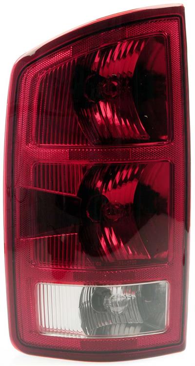 Tail Lamp Assembly, OEM Style Replacement, Driver Side, Incandescent, Red/Clear Lens