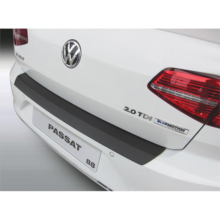 ABS Achterbumper beschermlijst Volkswagen Passat 3G Sedan 2014- Zwart