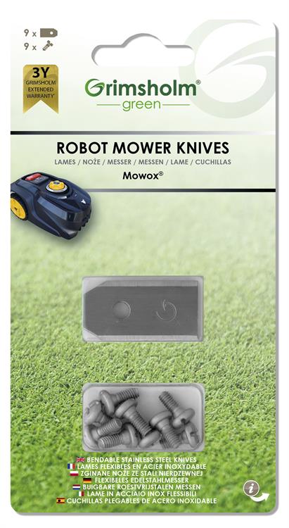 Knivar för Mowox, 9 st