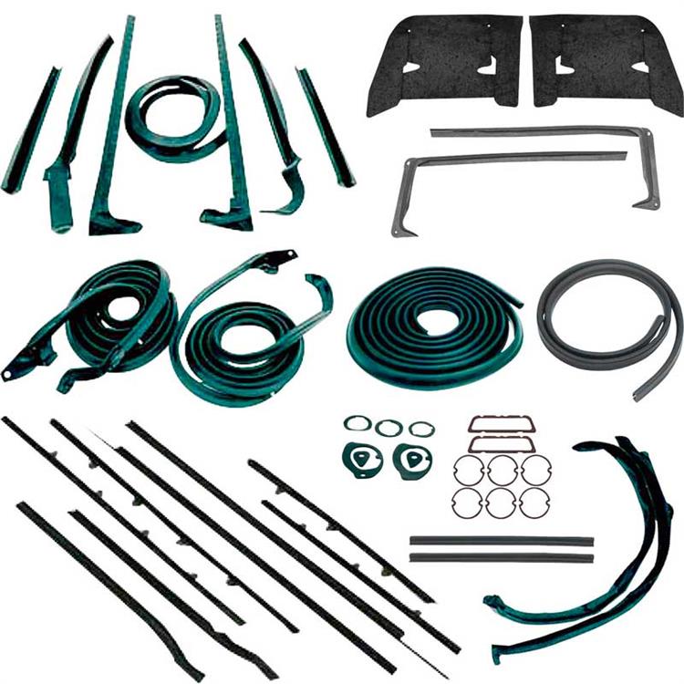 convertible weatherstrip set