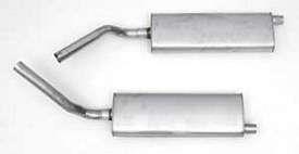 Mufflers 2" Oval Aluminized