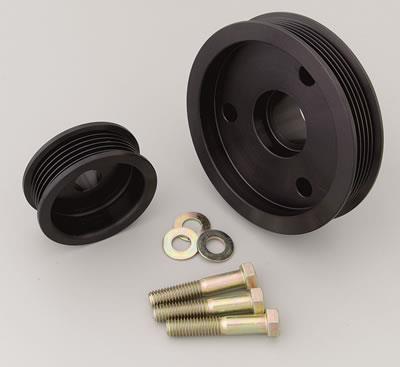 Pulley Kit, Aluminum, Serpentine