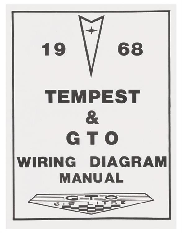 Wiring Diagram Manual, 1968 Pontiac GTO