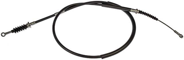 parking brake cable, 156,49 cm, rear right