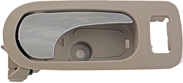 interior door handle - front right - chrome lever+light gray (titanium)